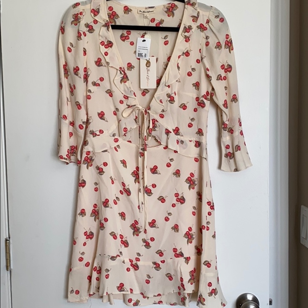 For Love and Lemons cherry dress